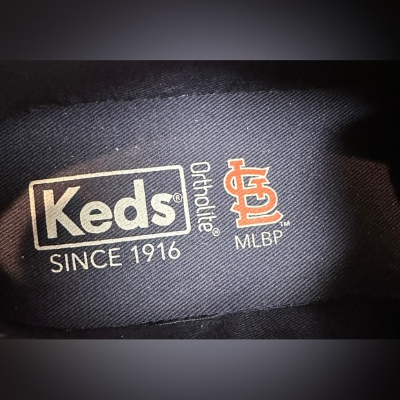 Keds St. Louis Cardinals MLB Pennant Baseball Lace Up Sneakers Women’s Size 9 - Picture 6 of 12